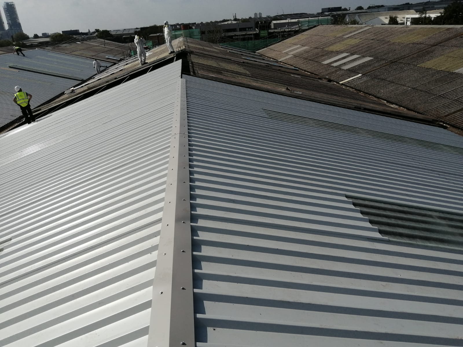 Asbestos Cement Sheet Removal